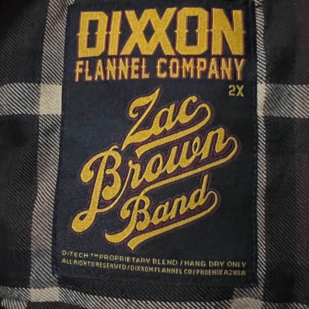 Zac Brown Band Flannel